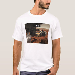 T-shirt Vue rapprochée du bras sur Mars de la NASA