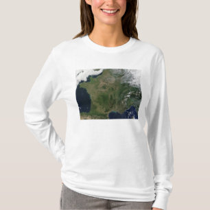 T-shirt Vue satellite de la France