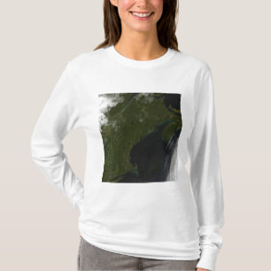 T-shirt Vue satellite de la Nouvelle Angleterre