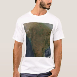T-shirt Vue satellite de l'Inde centrale