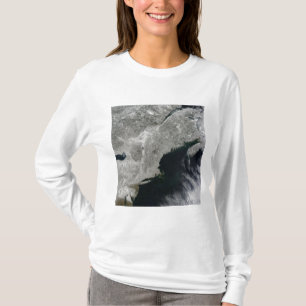 T-shirt Vue satellite de neige