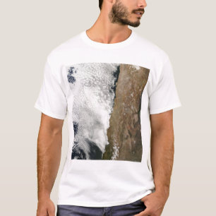 T-shirt Vue satellite des montagnes des Andes