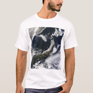 T-shirt Vue satellite du Japon