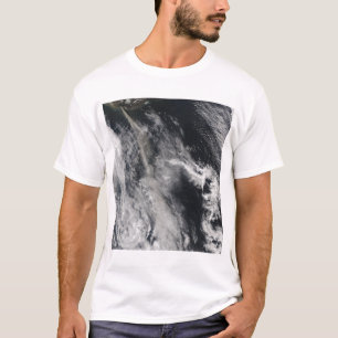 T-shirt Vue satellite d'une plume 2 de cendre