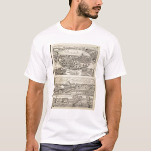 T-shirt Vue sur la résidence Josephus Wolf