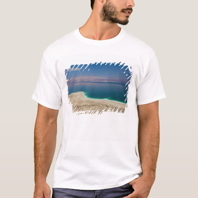T-shirt Vue surélevée de la mer Morte (Devant)