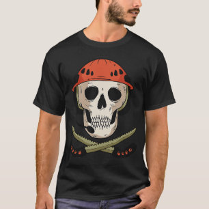 T-shirt Vues du crâne Bizarre foncé