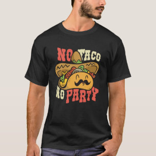 T-shirt VXL Taco Mardi Cuisine mexicaine Plats Tortilla Co