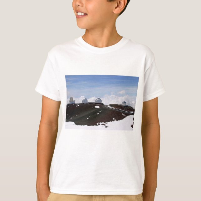 T-shirt W.M. Observatoire de Keck sur Mauna Kea, Hawaï (Devant)