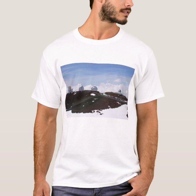T-shirt W.M. Observatoire de Keck sur Mauna Kea, Hawaï (Devant)