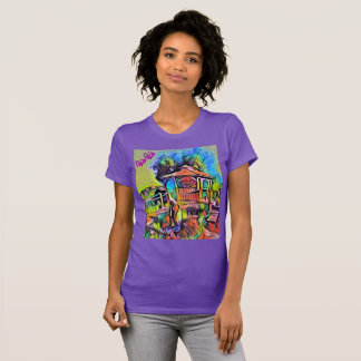 T-shirt Wa-Wo Wave NFT Art Collection - FLYING GAZEBO 30