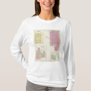 T-shirt Wabaunsee, Newbury, Alma, Bismark, le Kansas