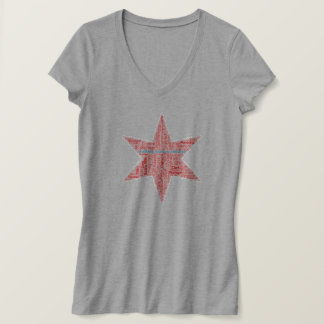 T-shirt WAC Chicago Star V- Cou