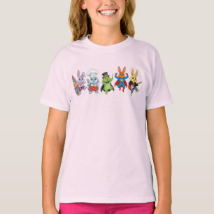 T-shirt Wacky Rabbits Cartoon Baker