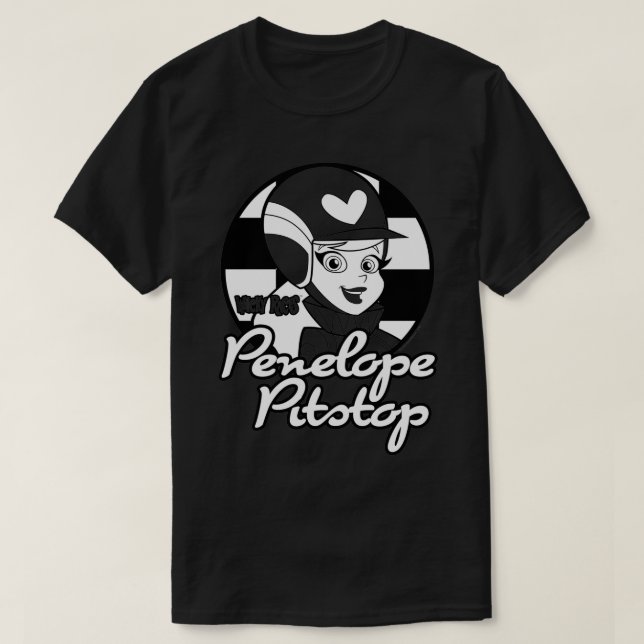T-shirt Wacky Races Penelope Pitstop  (Design devant)
