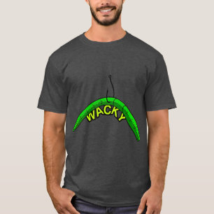 T-shirt Wacky Rig Worm Catch Poisson Avec Cette Basse