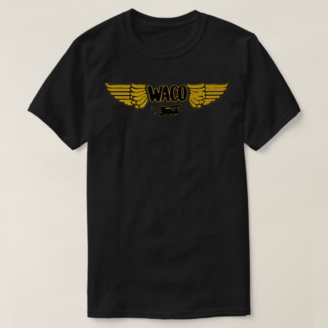 T-shirt Waco biplane (Design devant)