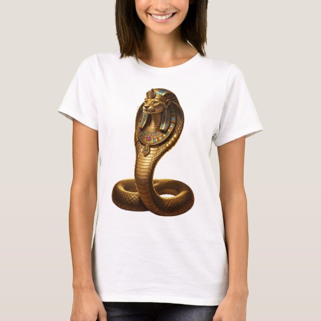 T-shirt Wadjet – Egyptian Cobra Goddess (Devant)