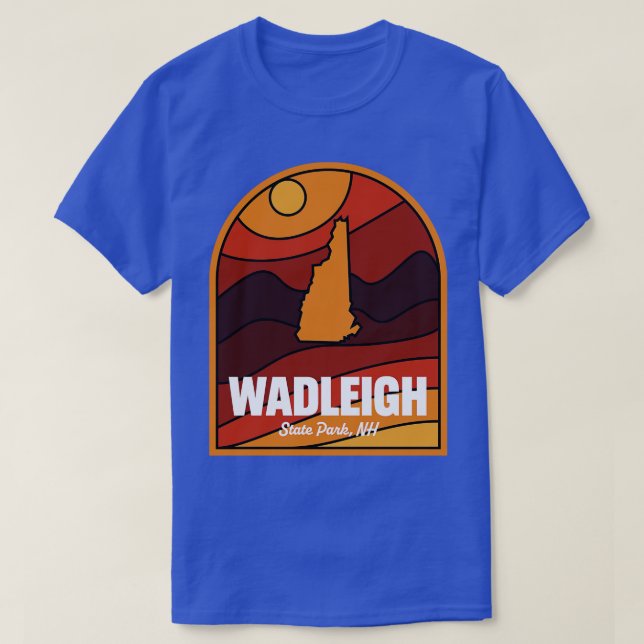 T-shirt Wadleigh State Park New Hampshire (Design devant)