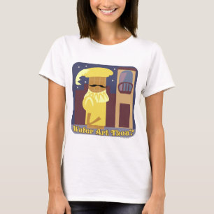 T-shirt Wafer Art You Fun Cookie Pun Cartoon