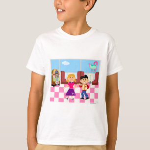 T-shirt Wagon-restaurant d'houblon de chaussette de