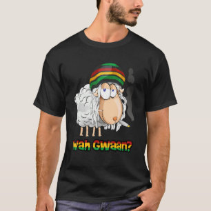 T-shirt Wah Gwaan Patois Jamaïque Sheep Jamaican Slang