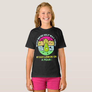 T-shirt Wah On est à mi-chemin, Woah Lemon sur une oreill