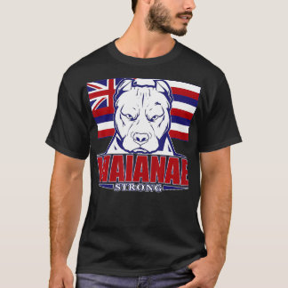 T-shirt WAIANAE Strong Hawaii Flag, Hawaii 96792