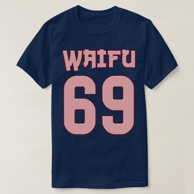 T-shirt Waifu japonais (Design devant)