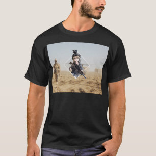T-shirt Waifu tactique