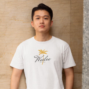 T-shirt Wailea Beach, Maui Minimal Style Vintage