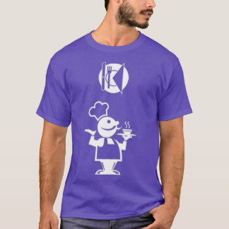 T-shirt Waiter Steward Restaurant Stuff Servant Cadeau Uni