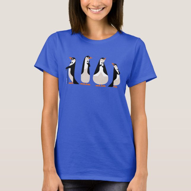 T-shirt Waiters pingouins (Devant)