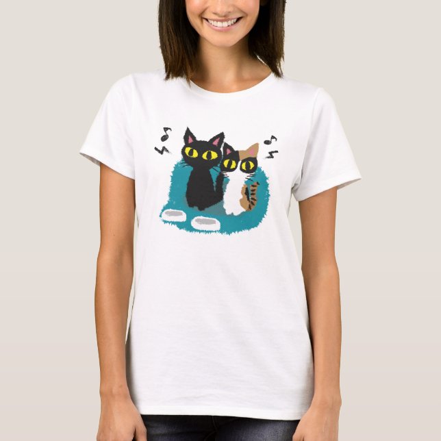 T-shirt Waiting for Foods (Devant)