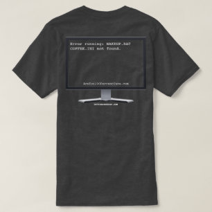 T-SHIRT WAKEUP.BAT