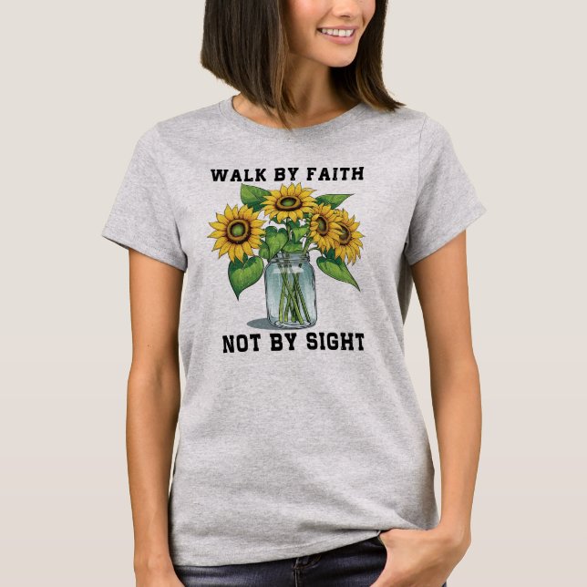 T-shirt Walk By Faith (Devant)