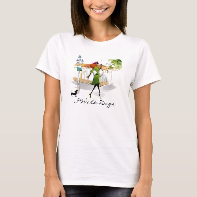 T-shirt Walker chien (Devant)