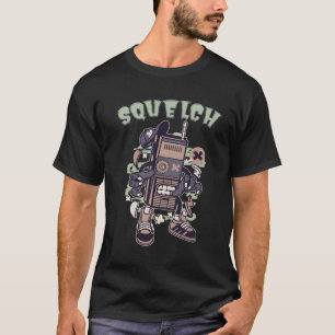 T-shirt Walkie Talkie Handy Talkie Radio Opérateur Funny H