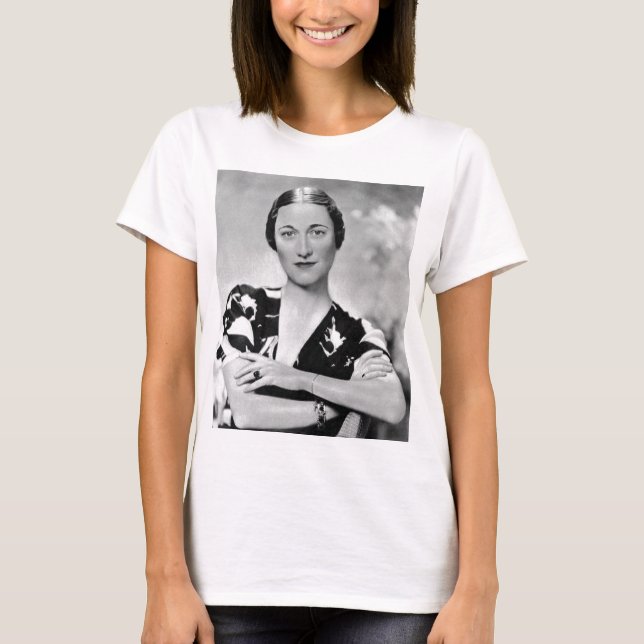 T-shirt Wallis Simpson (Devant)