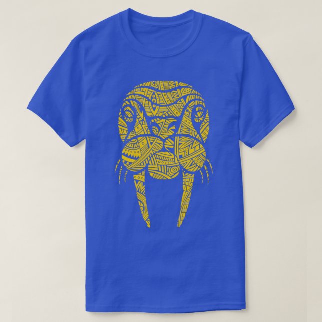 T-shirt Walrus Maori Tattoo1 (Design devant)