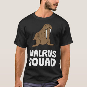 T-shirt Walrus Squad Ocean Animal drôle Walrus Squad Premi