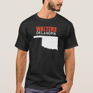 T-shirt Walters USA State America Travel Oklahoman