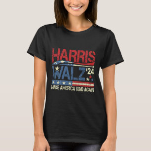 T-shirt Walz 2024 Rendre à l'Amérique le genre Harris Walt