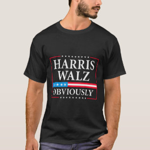 T-shirt Walz Président Kamala Harris Waltz Elect