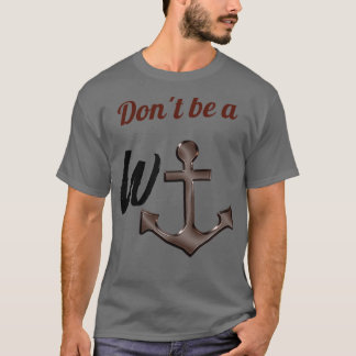 T-shirt Wanchor Wanker