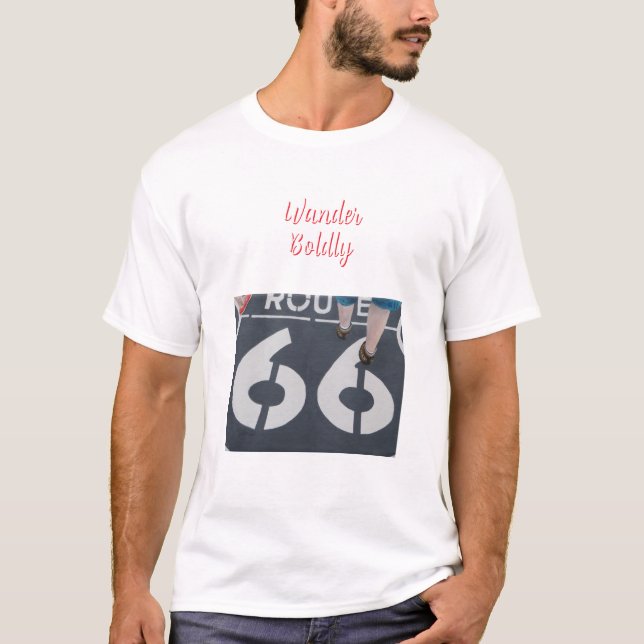 T-shirt Wander Boldly (Devant)