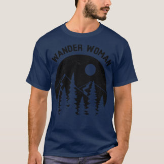 T-shirt Wander Femme Randonnée Camping Voyageur aventurier