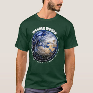 T-shirt Wander Woman Travel Globetrotter