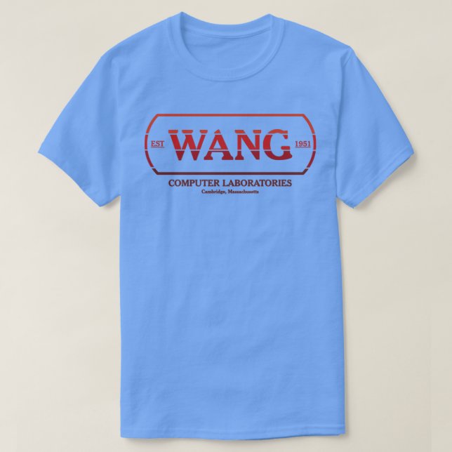 T-shirt WANG Ordinateurs RedRetro RxTp (Design devant)