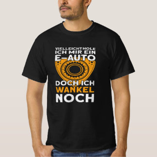 T-shirt Wankel Motor Rotations Atelier de voiture de régla